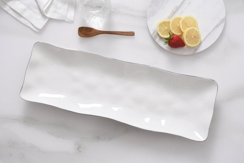 Thin & Simple Rectangular Serving Piece.