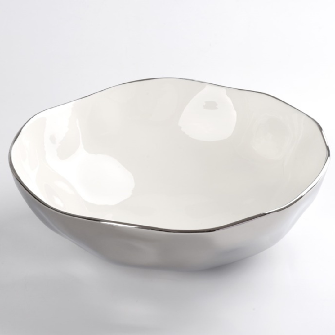 Thin & Simple Wide Bowl Serving Bowl