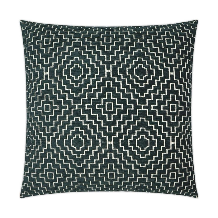 Tile Forest Throw Pillow 22x22