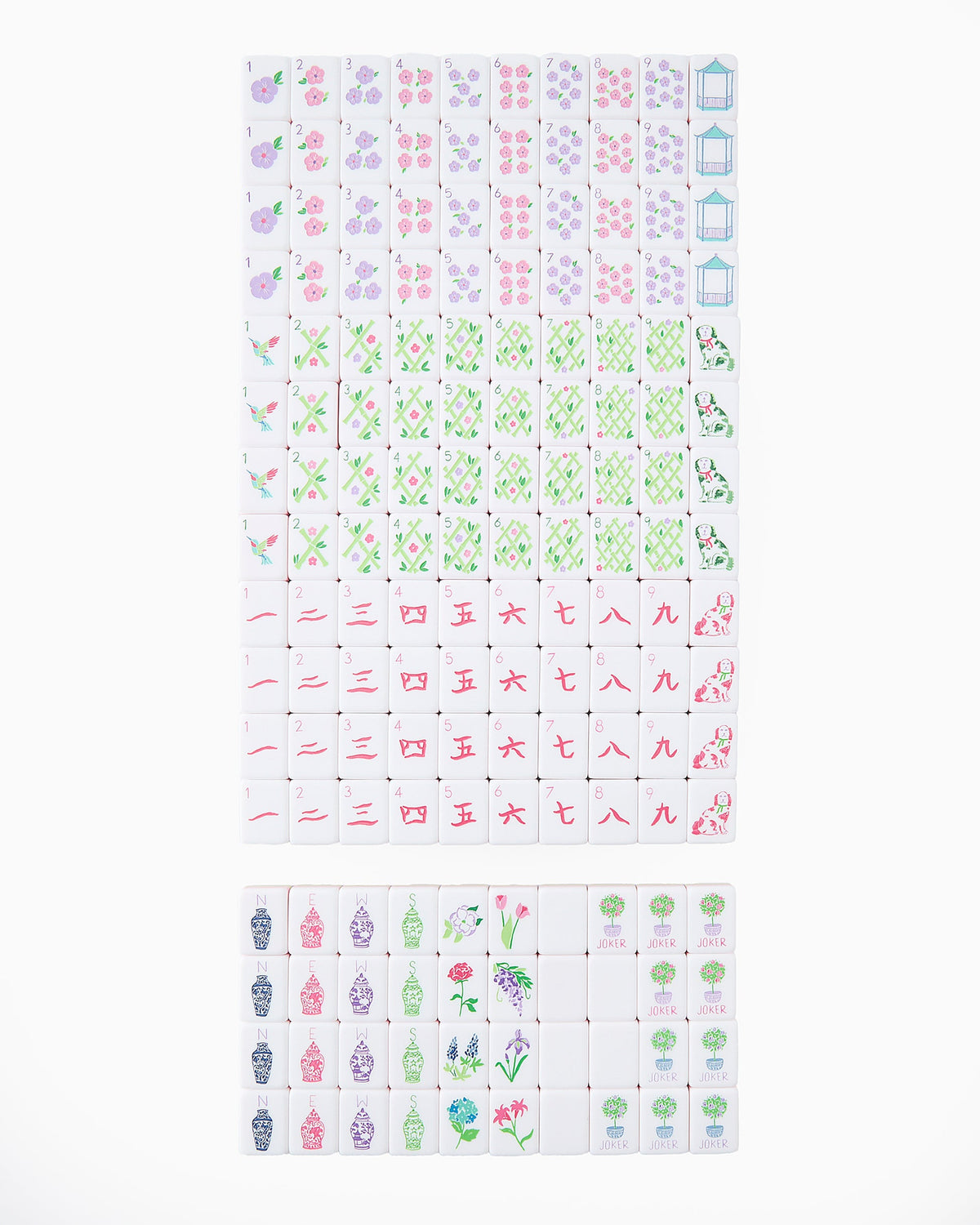 Mahjong Tile Set