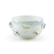 Ice White Glass Bowl Decor