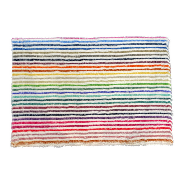 Spectrum White Brights Rectangle Cloud Rug