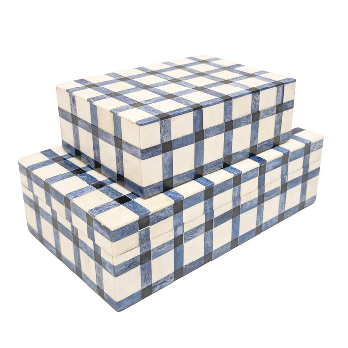 Indigo Lattice Box