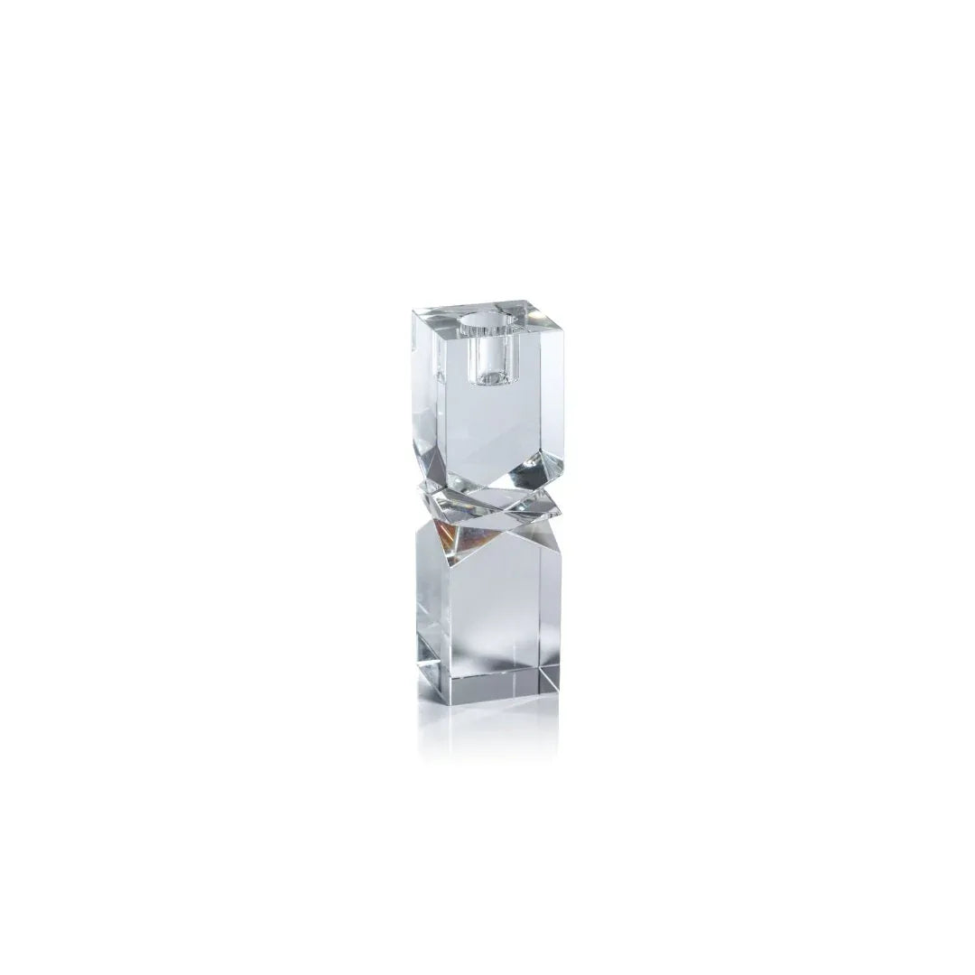 Vienna Crystal Clear Candleholder Medium Votives, Hurricanes & Candleholders