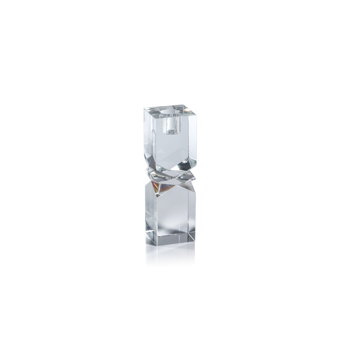 Vienna Crystal Clear Candleholder medium. 