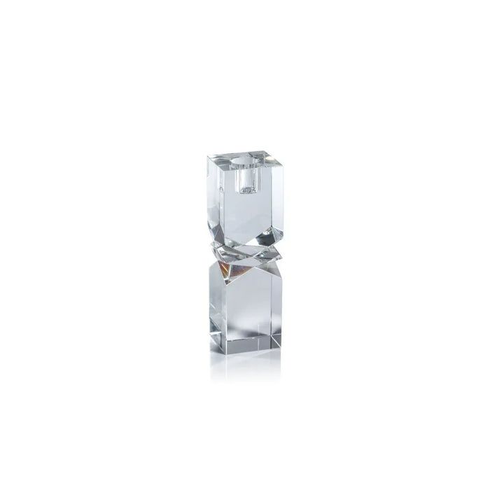 Vienna Crystal Clear Candleholder Medium Votives, Hurricanes & Candleholders