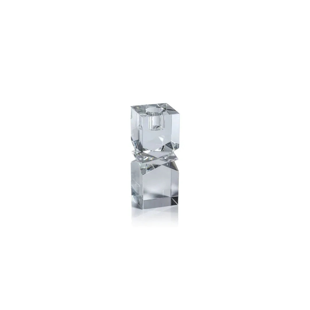 Vienna Crystal Clear Candleholder Short Votives, Hurricanes & Candleholders