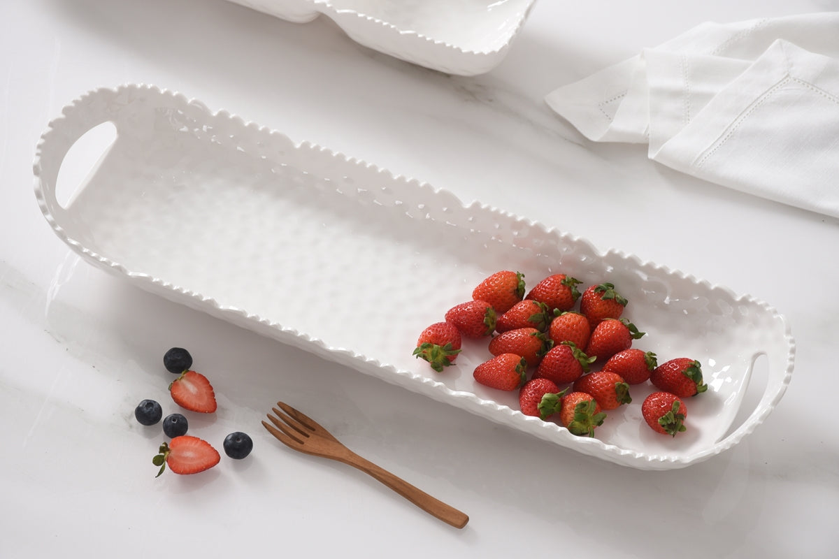 Coastal Long Tray with Handles Serveware