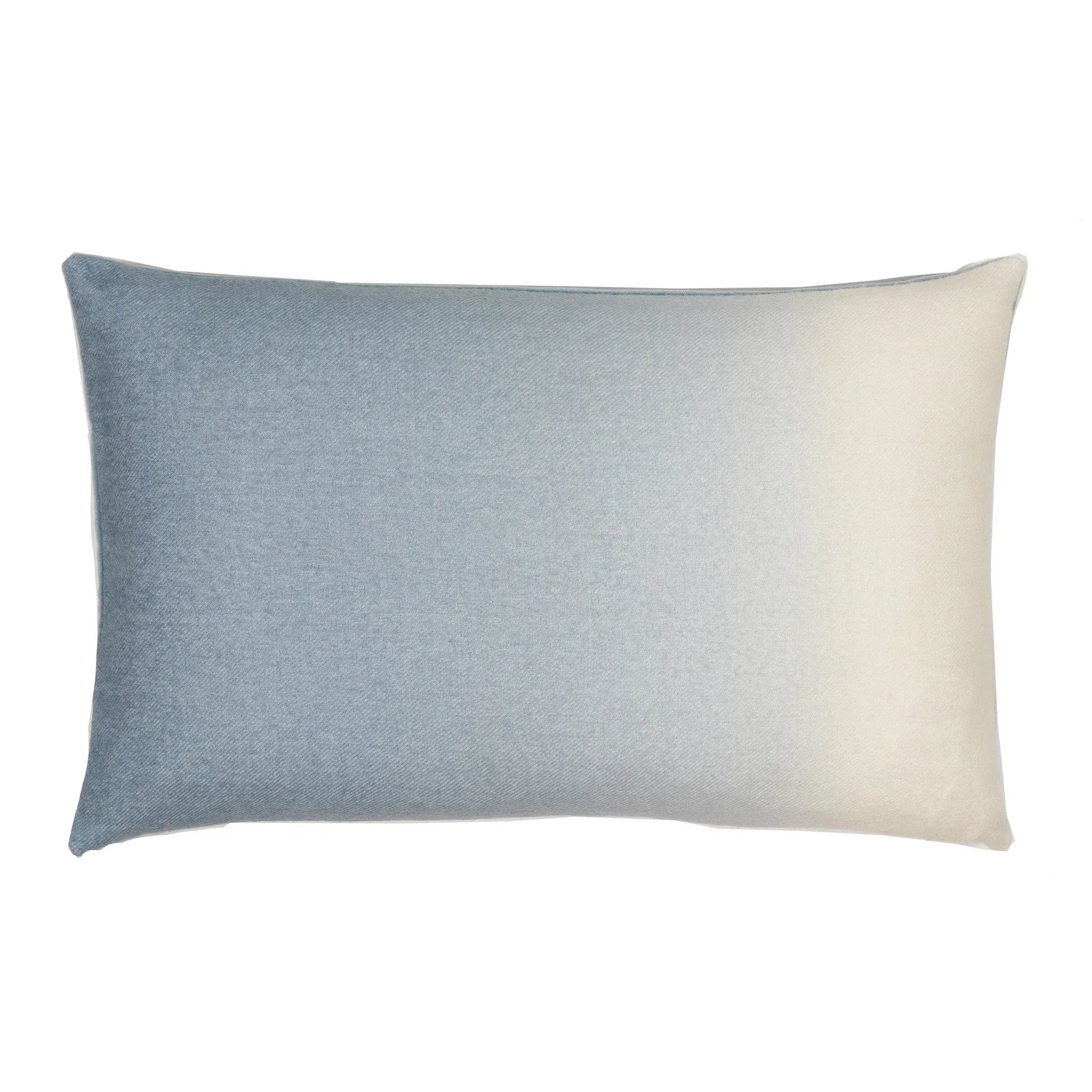 Rect Dip-Dyed Pillow Dusk Blue Throw Pillows