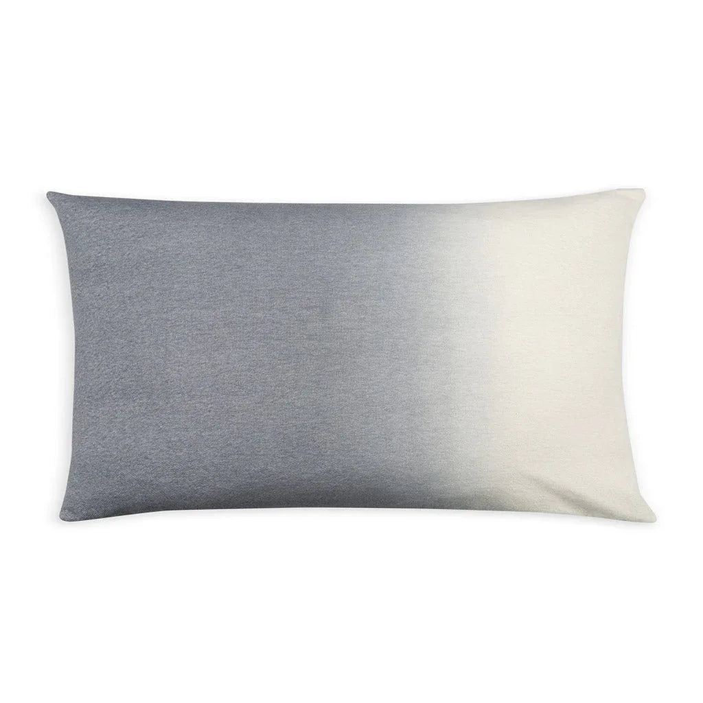 Rect Dip-Dyed Pillow Light Grey Throw Pillows