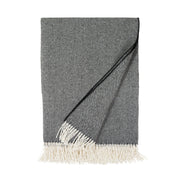 Madison Throw Herringbone Black Herringbone Throws