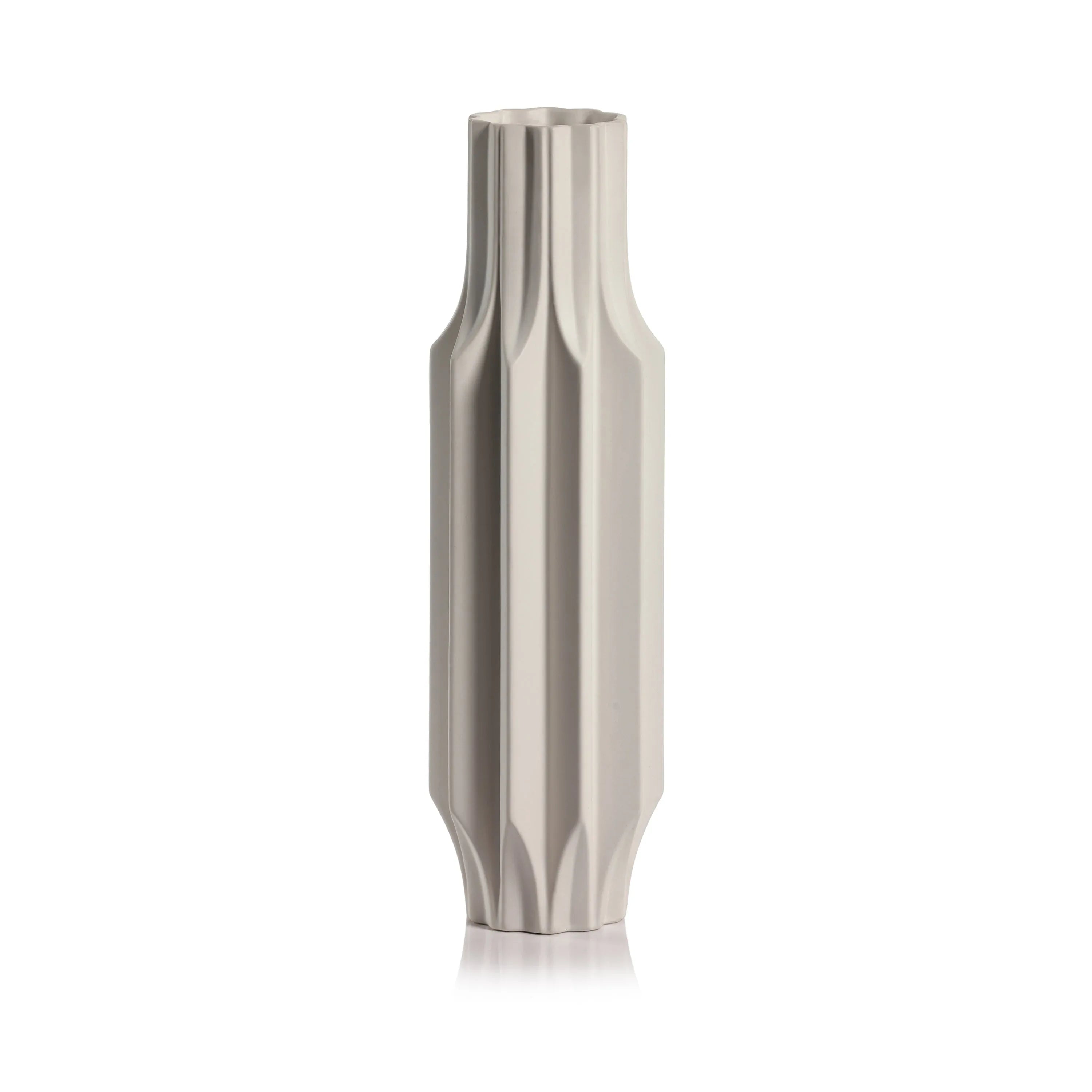 Izu Ceramic Vase White Decorative Vases