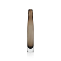 Timeo Slim Glass Vase - Taupe
