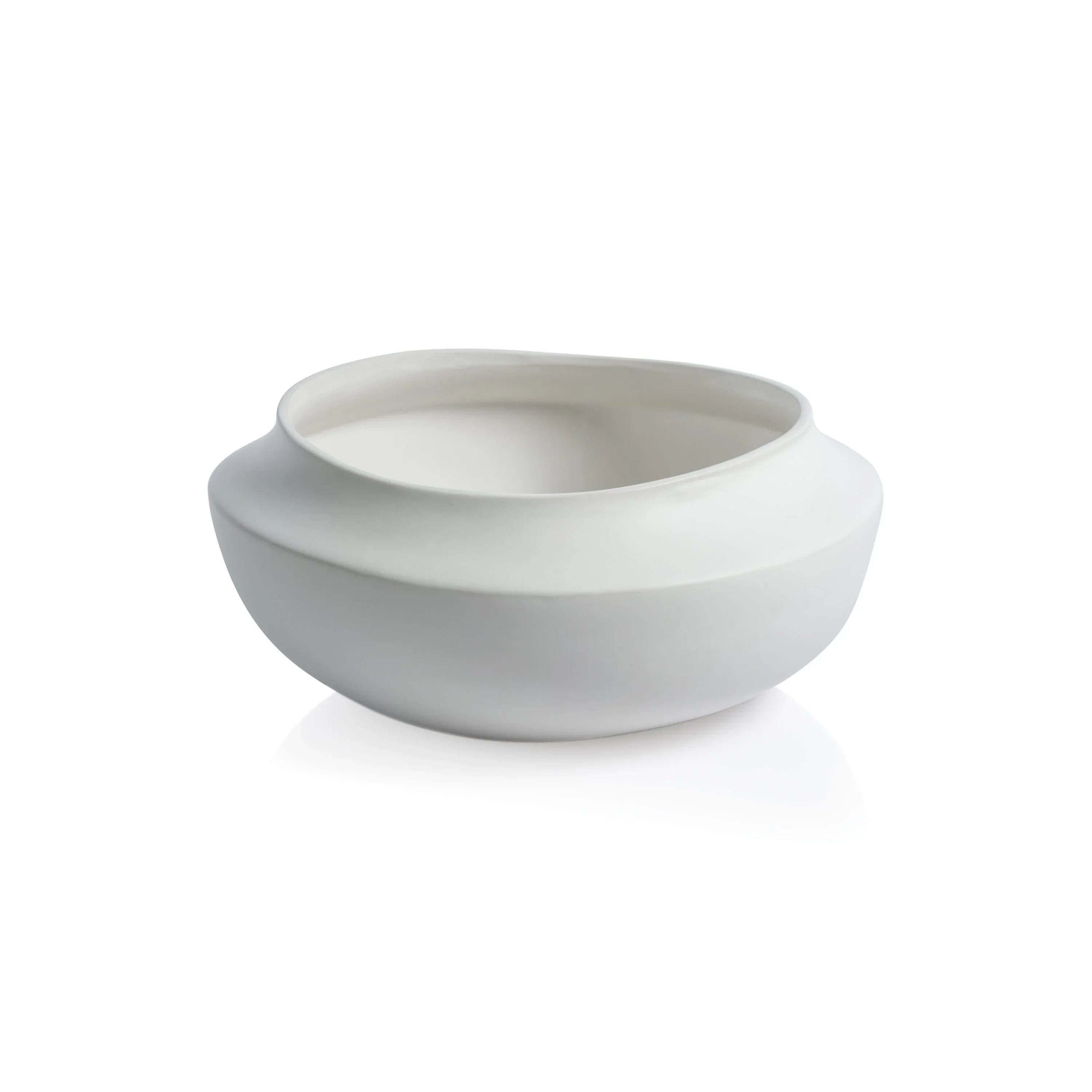 Coast Bowl Matt White Large Decorative Bowls
