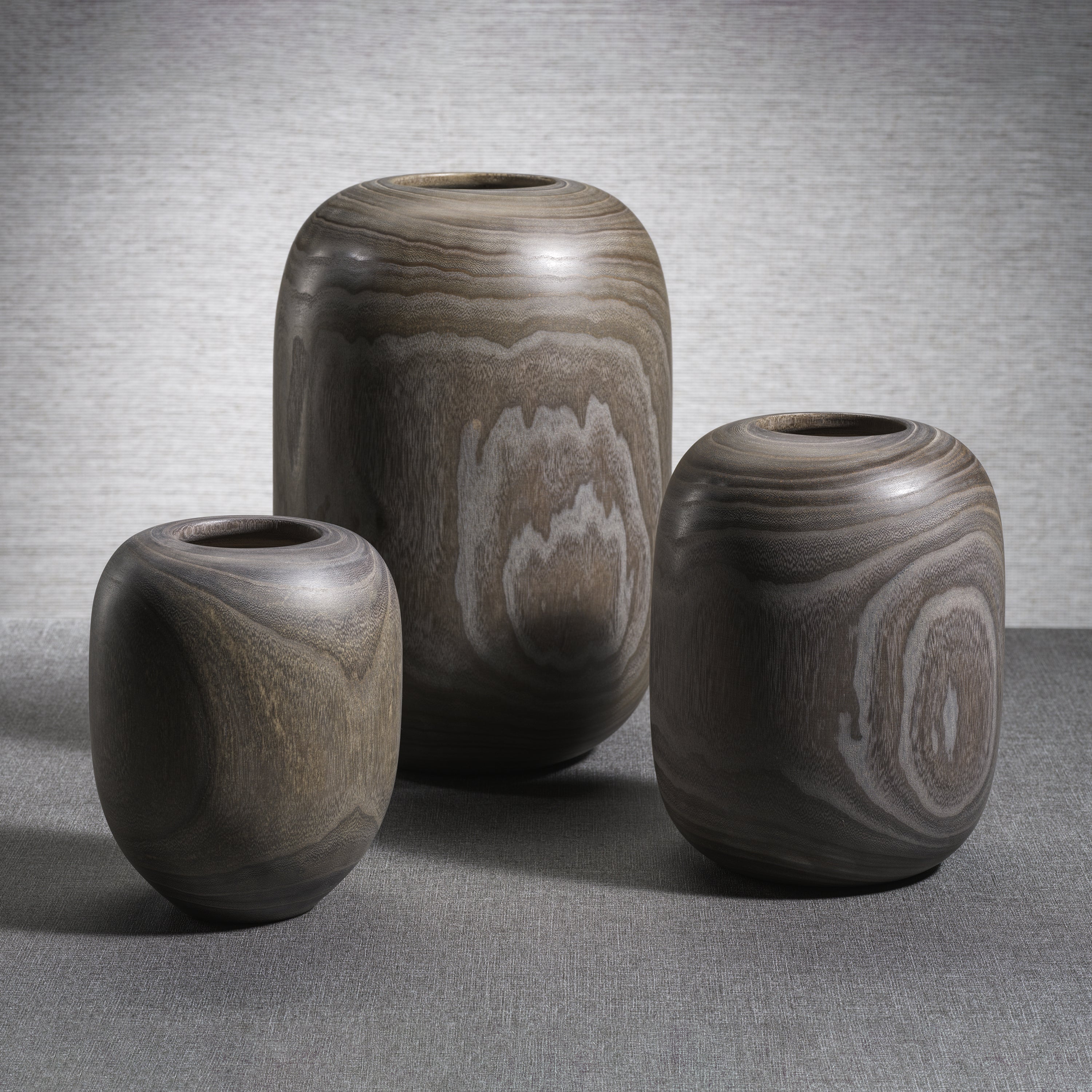 Sylva Wood Vase Decorative Vases