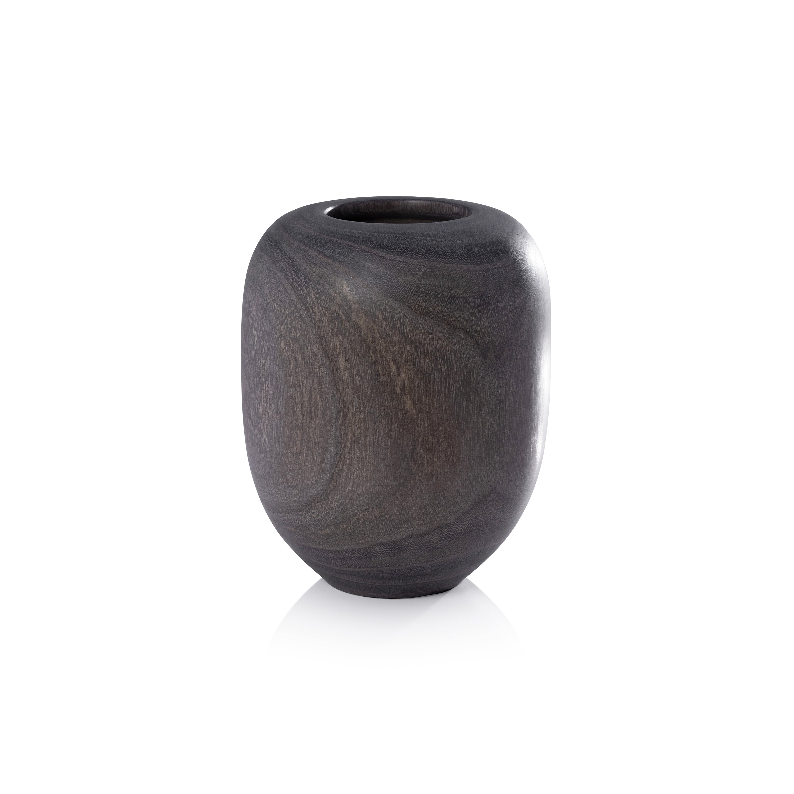 Sylva Wood Vase Small Decorative Vases
