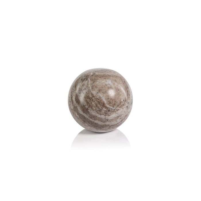 Arabescato Marble Bookend Round