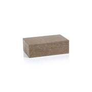 Tate Mink Leather Box Small Decorative Boxes
