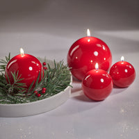 Lacquer Ball Candle 3.5''