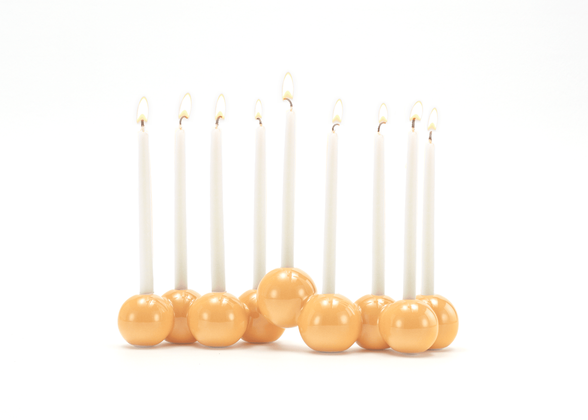 Ceramic Bubble Menorah