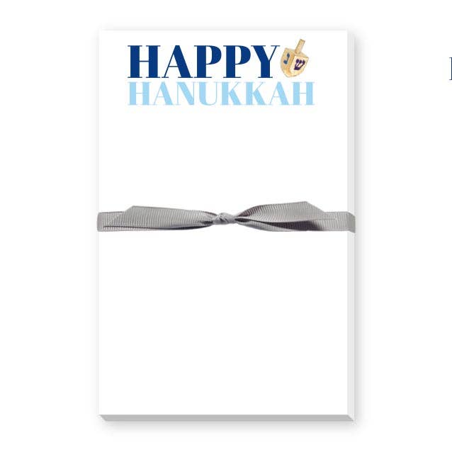 HAPPY HANUKKAH LARGE NOTEPAD