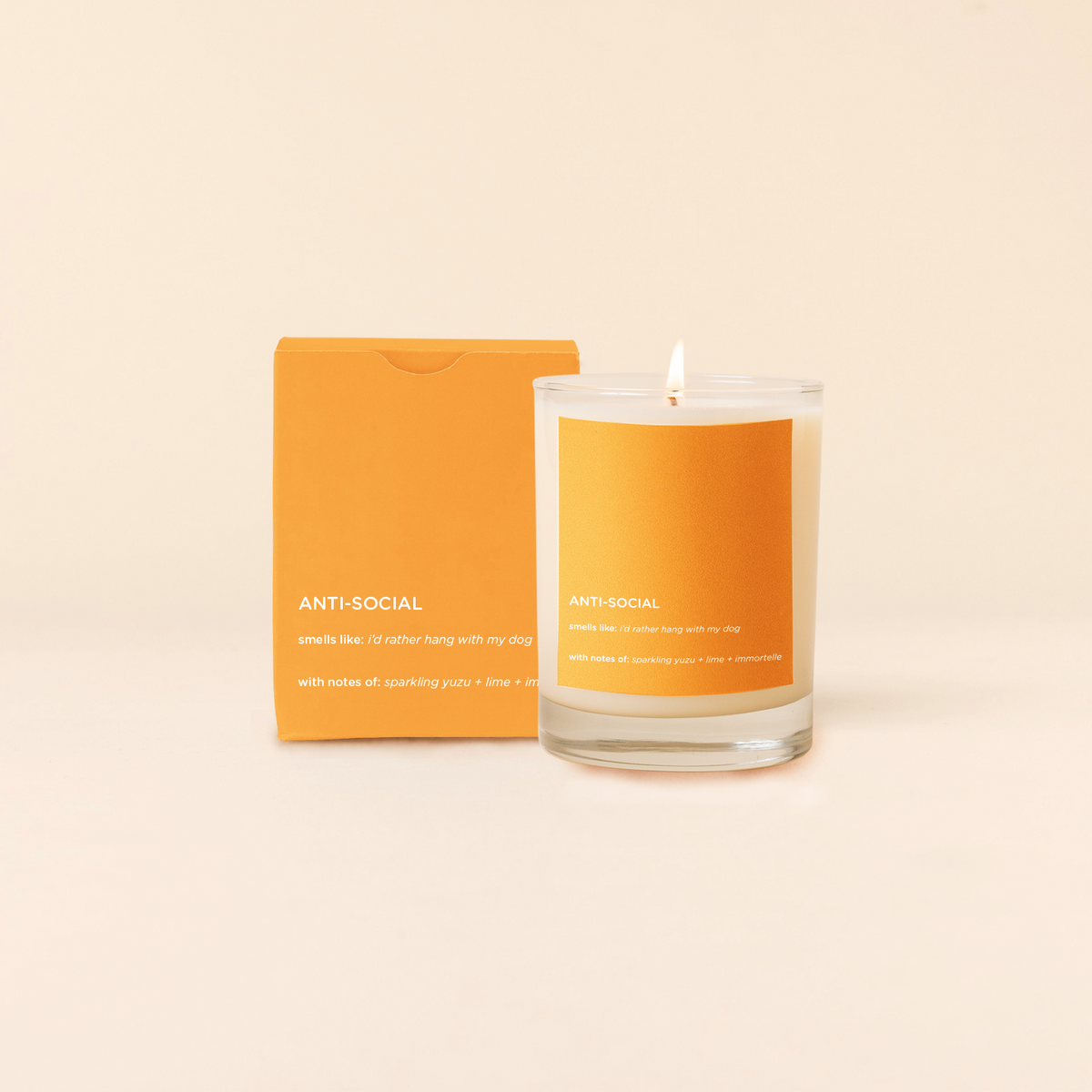 Candle Rocks Glass - Life
