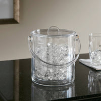 Lucite Double Wall Ice Bucket