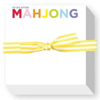 BRIDGE, MAHJONG AND CANASTA CHUBBIE NOTEPADS MAHJONG Notepads