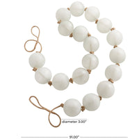 Coastal Glass Garland With Tassel