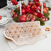 Rattan Starlace Challah Cover