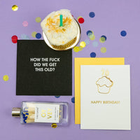 Oy Vey - Glass Bottle Safety Matches - Royal Blue