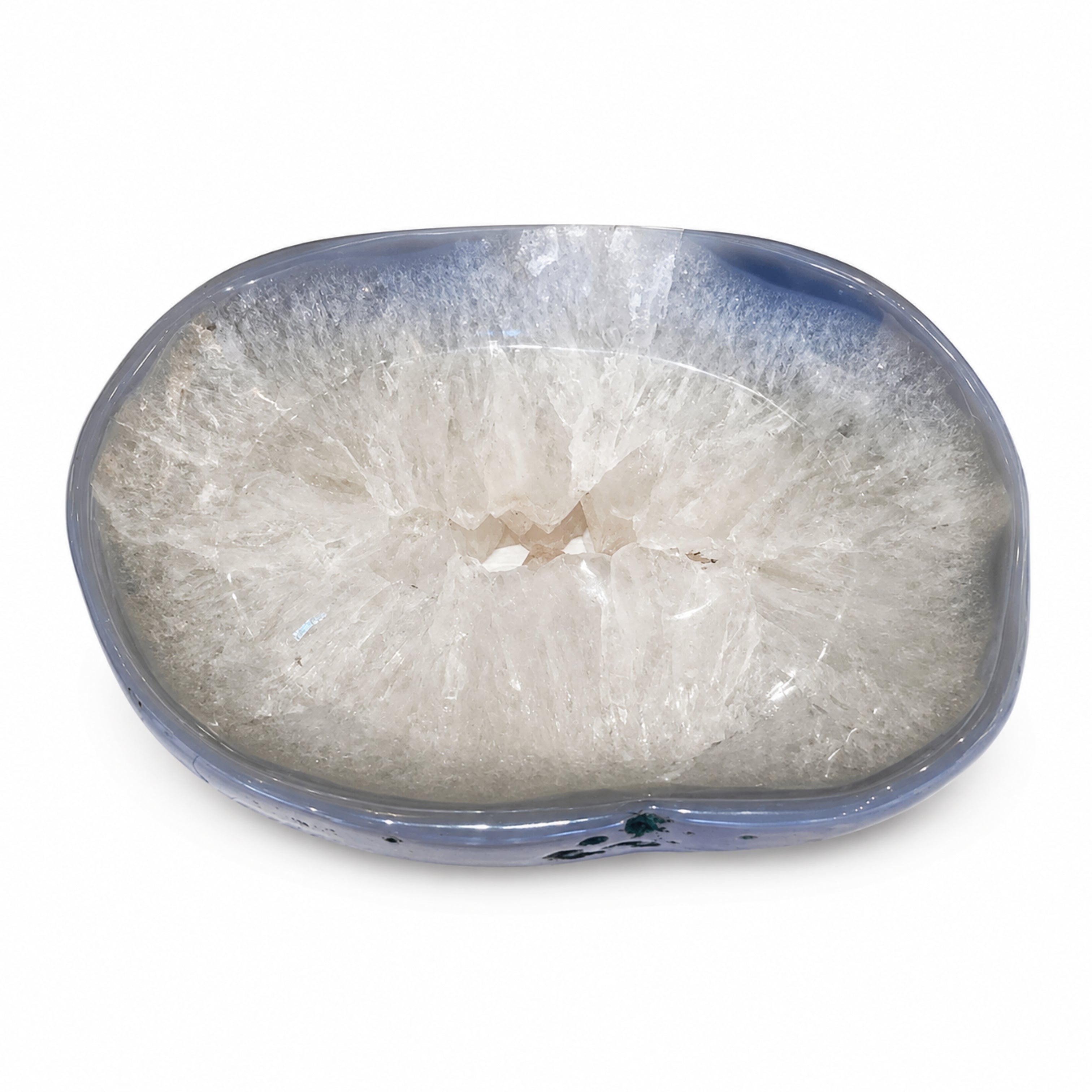 Agate Organic Bowl Blue