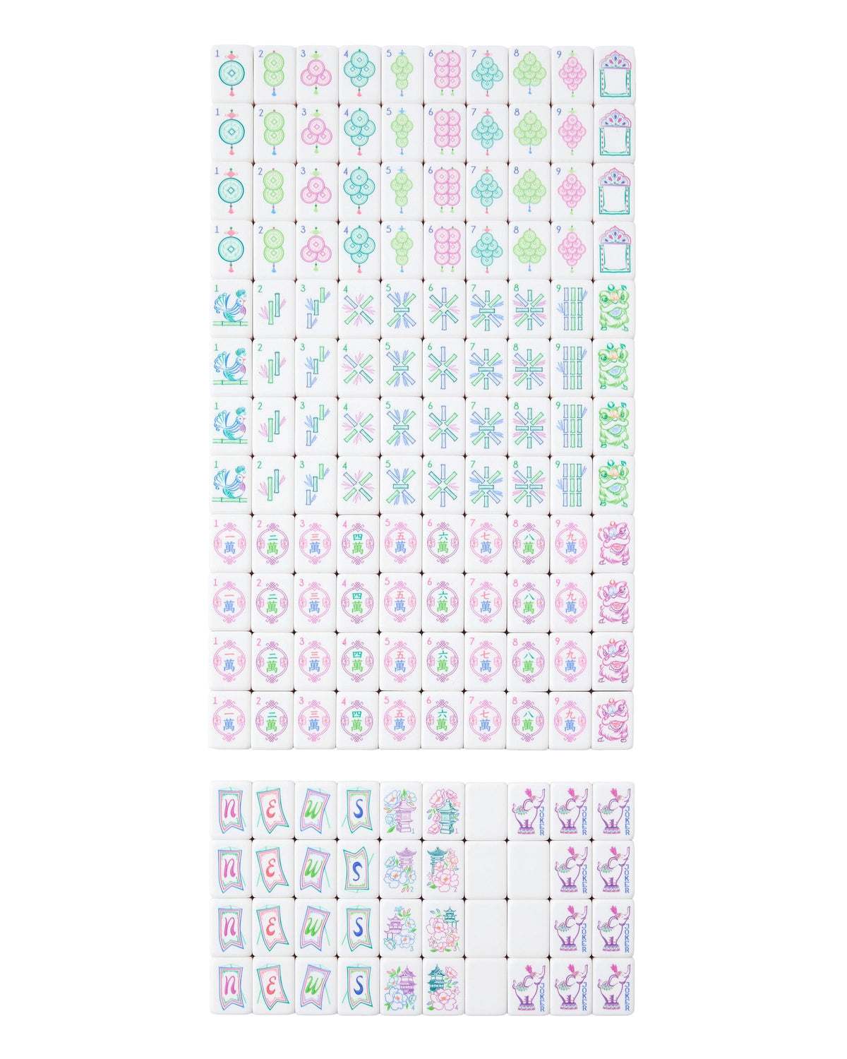 Mahjong Tile Set