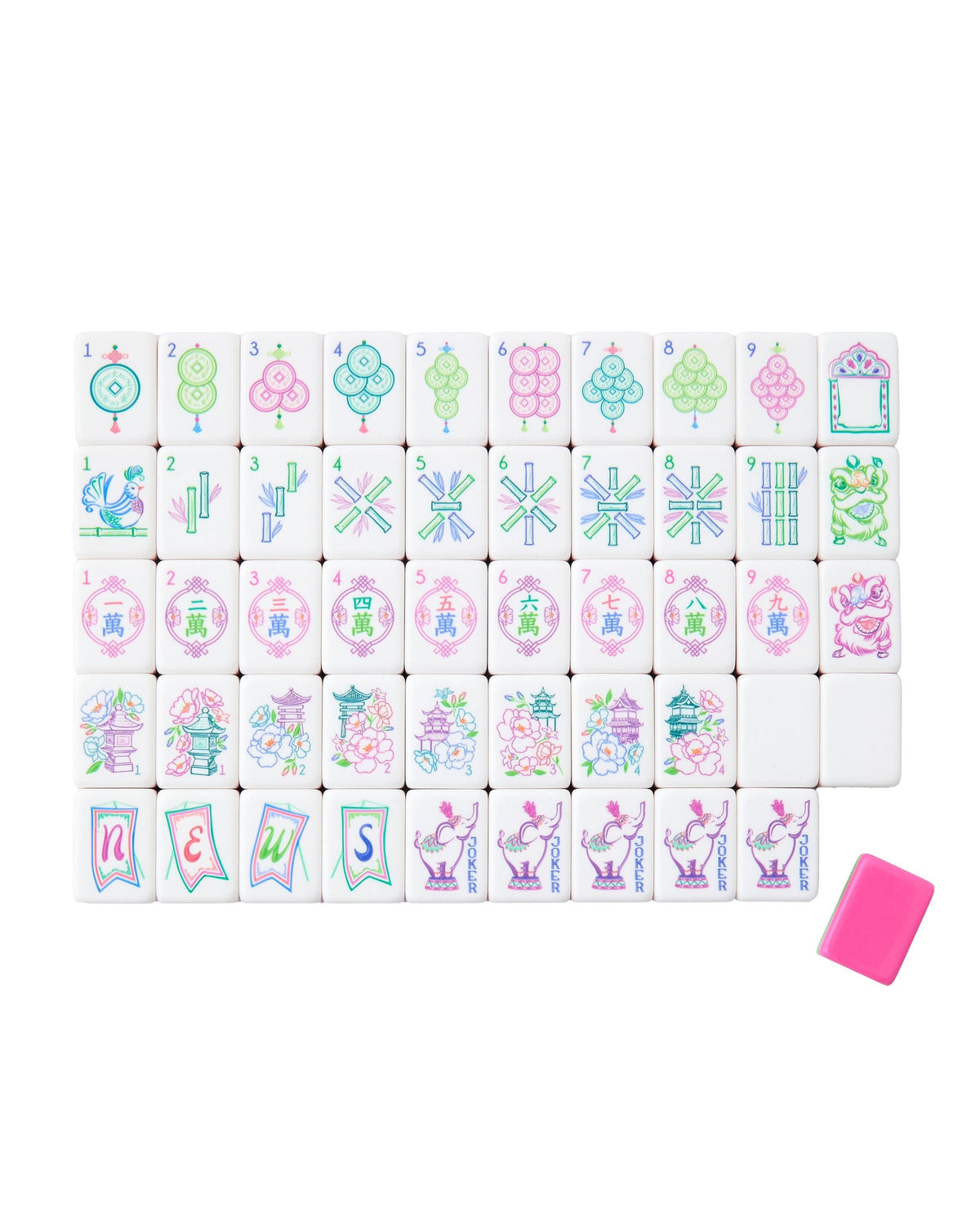 Mahjong Tile Set