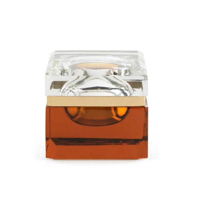 Barleto Box Amber Decorative Boxes