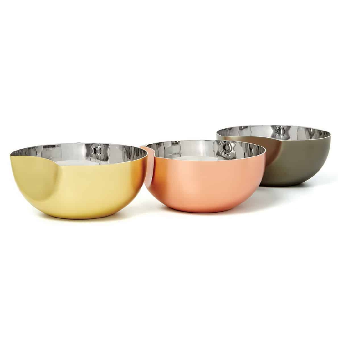 Arroyo Three Color Interlocking Bowls