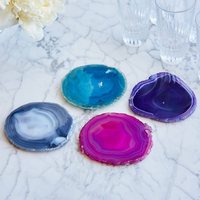 Pedra Gemstone Agate Coasters