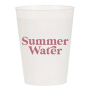 Summer Water Frosted Cups - Summer