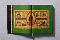 Interior page of The National Gallery book showing historic artwork in color.