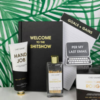 In Case of Shitshow - Glass Bottle Safety Matches - Black