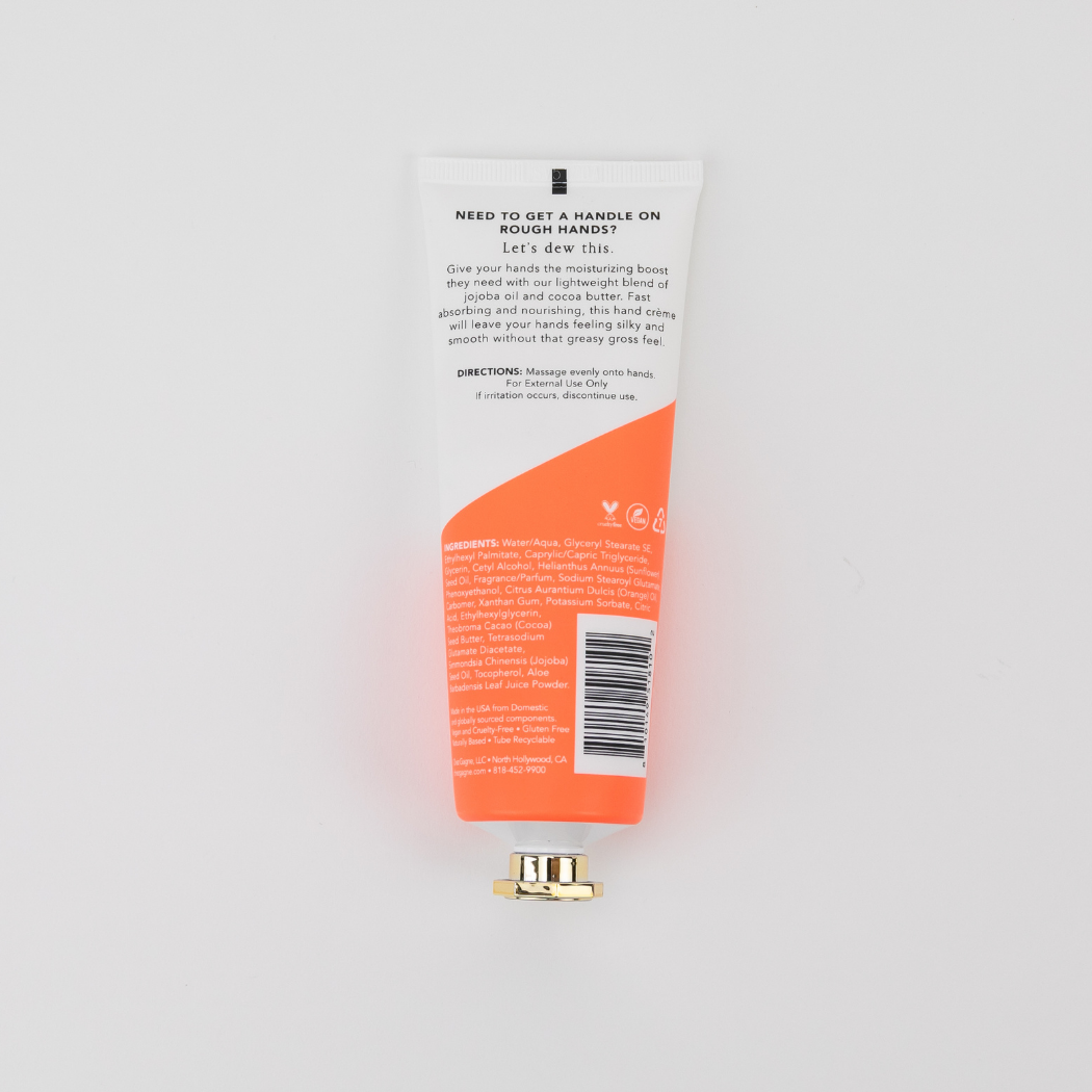 Can't Touch This - Orange Vanilla - Clean + Vegan Hand Crème - 3.4oz Lotion & Moisturizer
