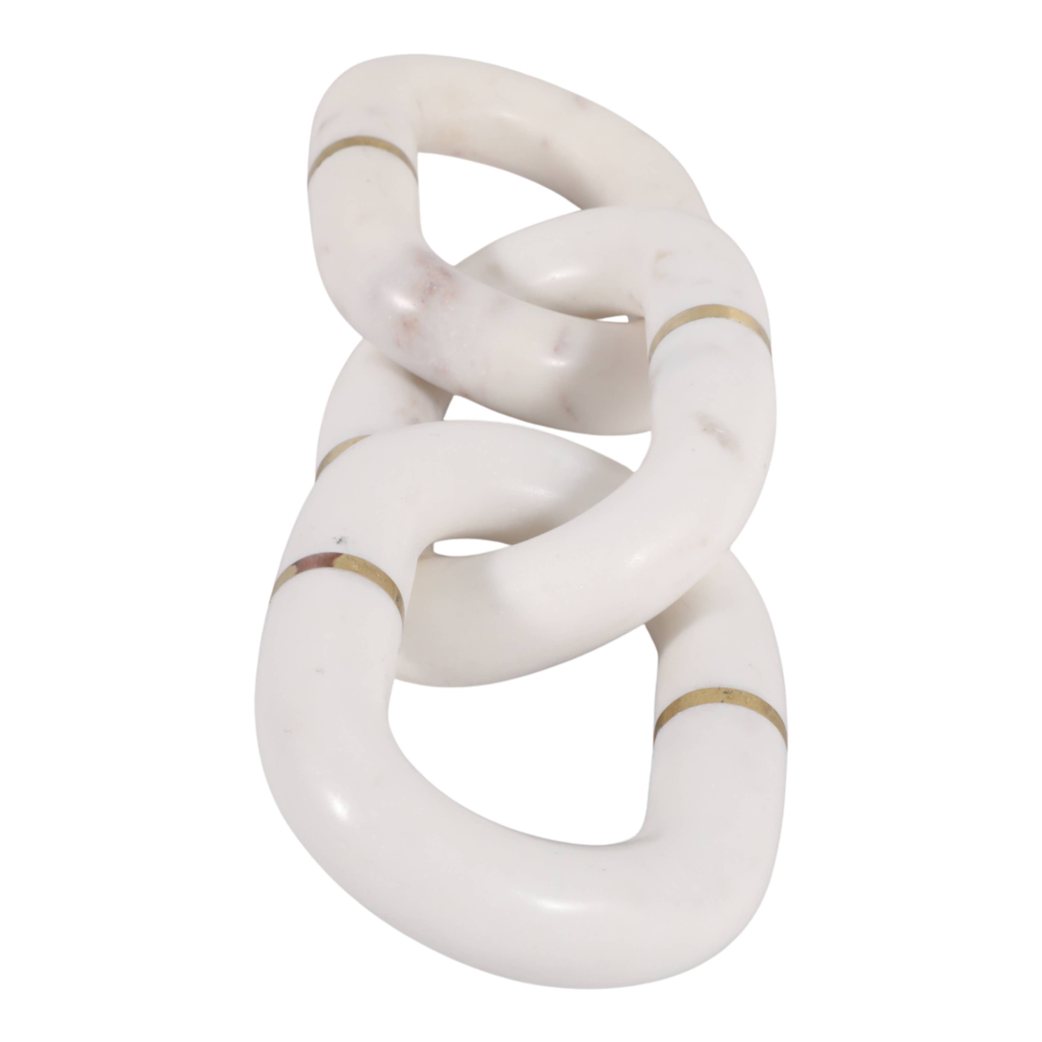 Stone Marble Chain Sculpture
