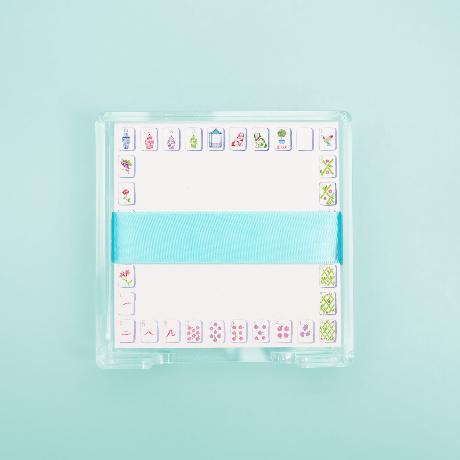Mahjong Desk Set