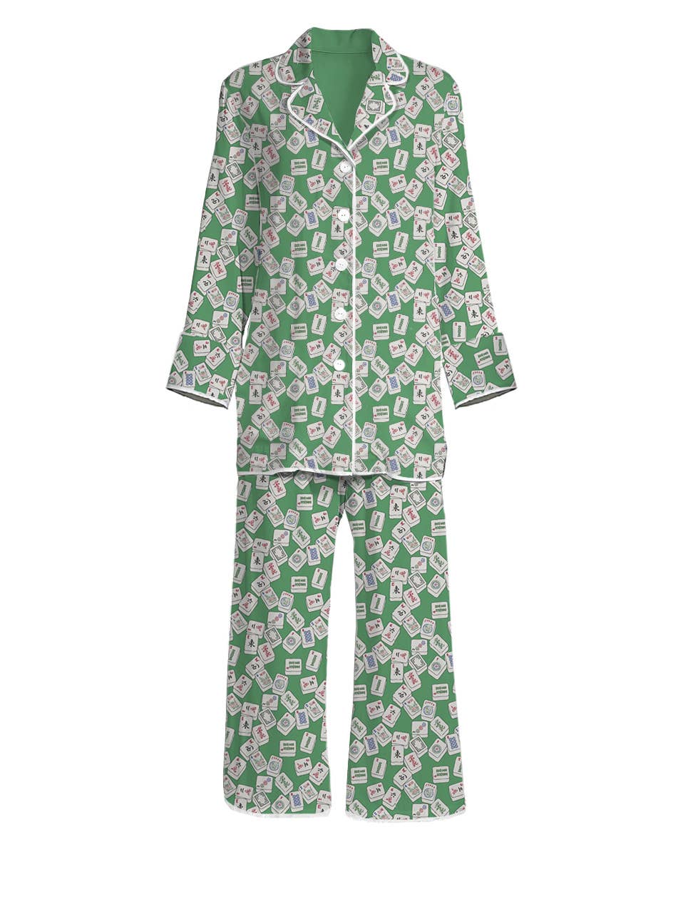 Pajama Pant Set - Mahjong