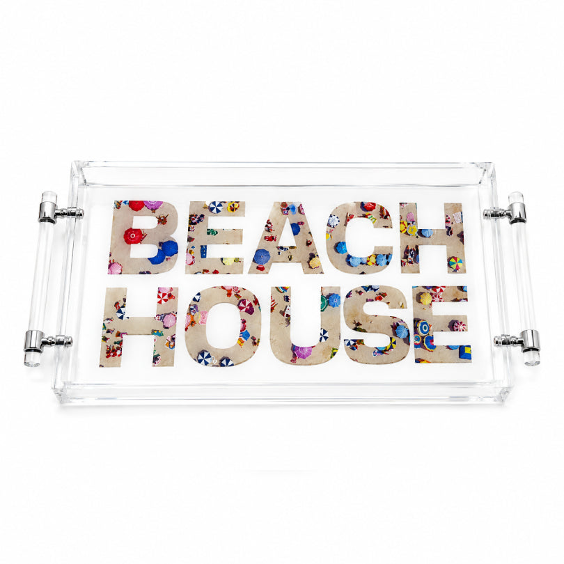16 X 8 Luxe Acrylic Tray with Handles