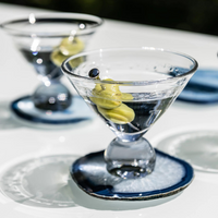 Simon Pearce Benson Martini Glass