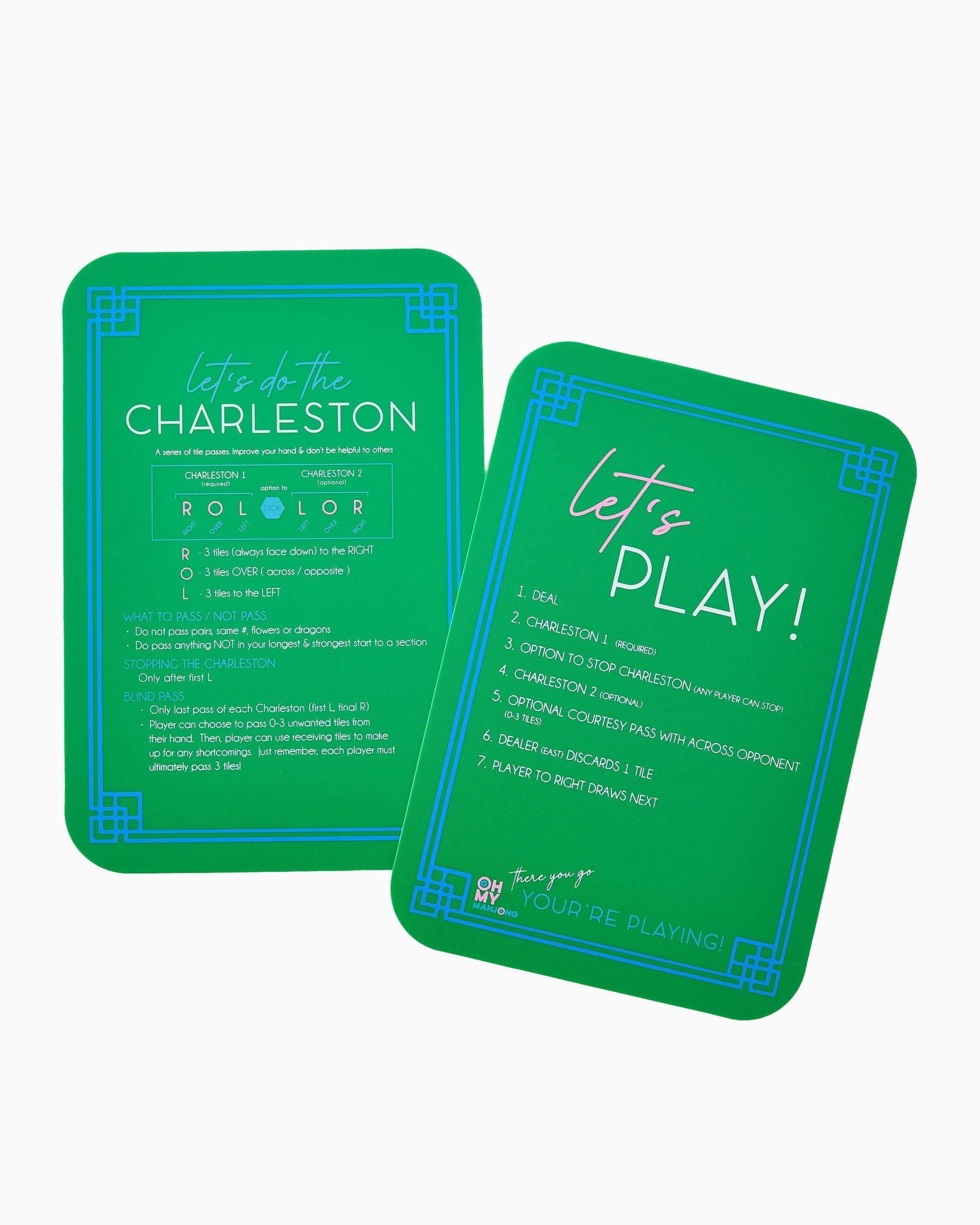 Tile Shufflers s/2 Green Games - Oh My Mahjong