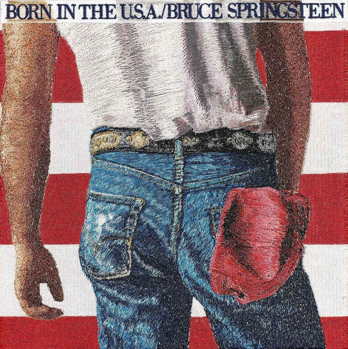 Bruce Springsteen, Born in the U.S.A. Embroidered Artwork