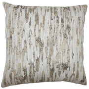 Brushstroke Pillow 22" x 22" Alabaster Pillows