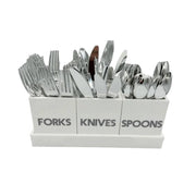 Cutlery Caddy, White